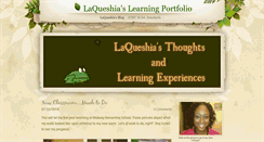Desktop Screenshot of laqueshia.weebly.com