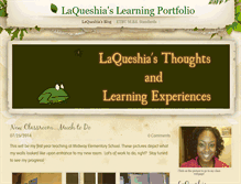 Tablet Screenshot of laqueshia.weebly.com