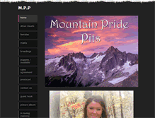 Tablet Screenshot of mountainpridepits.weebly.com