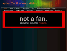 Tablet Screenshot of againsttheflowyouth.weebly.com