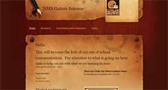 Desktop Screenshot of nmsgators.weebly.com