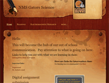 Tablet Screenshot of nmsgators.weebly.com