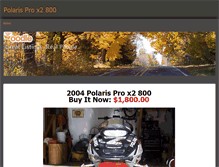 Tablet Screenshot of polarisprox2800.weebly.com