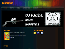 Tablet Screenshot of djfuse.weebly.com