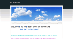 Desktop Screenshot of mrsali.weebly.com