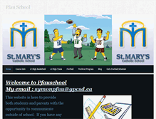 Tablet Screenshot of pfauschool.weebly.com