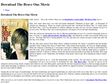 Tablet Screenshot of download-the-brave-one-movie.weebly.com