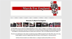 Desktop Screenshot of marchforengland.weebly.com