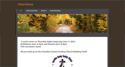 Desktop Screenshot of 4cbarrelrace.weebly.com