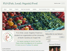 Tablet Screenshot of flofood.weebly.com