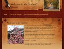 Tablet Screenshot of laurasanders.weebly.com