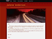 Tablet Screenshot of joleneanderson.weebly.com