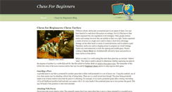 Desktop Screenshot of chessforbeginners.weebly.com