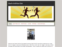 Tablet Screenshot of chadsrunclub.weebly.com