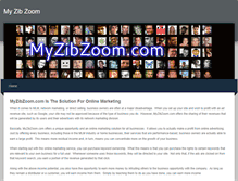 Tablet Screenshot of myzibzoom.weebly.com
