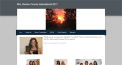 Desktop Screenshot of mrsbentoncountyinternational2011.weebly.com