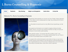 Tablet Screenshot of lburnscounsellingandhypnosis.weebly.com