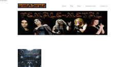 Desktop Screenshot of female-metal.weebly.com