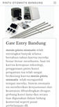 Mobile Screenshot of gateentrybandung.weebly.com