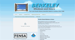 Desktop Screenshot of berkeleywindowsanddoors.weebly.com