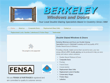 Tablet Screenshot of berkeleywindowsanddoors.weebly.com