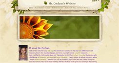 Desktop Screenshot of mollycochran.weebly.com