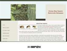 Tablet Screenshot of beeswarms.weebly.com