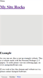 Mobile Screenshot of mysiterocks.weebly.com