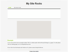 Tablet Screenshot of mysiterocks.weebly.com