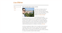 Desktop Screenshot of lisaobrien.weebly.com