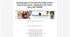 Desktop Screenshot of gaminglagoon.weebly.com