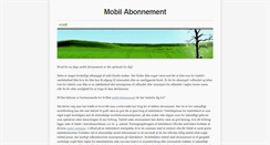 Desktop Screenshot of mobil-abonnement.weebly.com