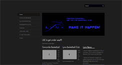 Desktop Screenshot of lynxhoops.weebly.com