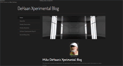 Desktop Screenshot of dehaan-xperimental-blog.weebly.com