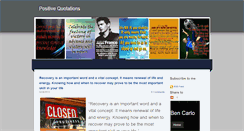 Desktop Screenshot of positivequotations.weebly.com