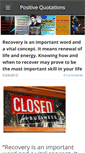 Mobile Screenshot of positivequotations.weebly.com