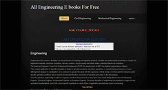 Desktop Screenshot of engineeringebooks.weebly.com