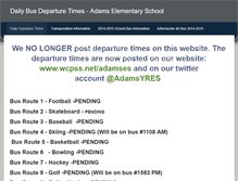 Tablet Screenshot of adamselementaryschool.weebly.com