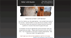 Desktop Screenshot of mrsramler.weebly.com