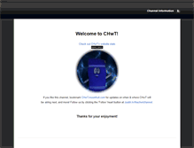 Tablet Screenshot of chwt.weebly.com