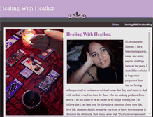 Tablet Screenshot of healingwithheather.weebly.com