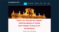 Desktop Screenshot of julysalamanca2010.weebly.com