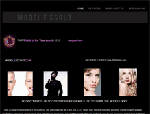 Tablet Screenshot of modelescout.weebly.com
