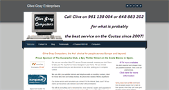 Desktop Screenshot of clivegraycomputers.weebly.com
