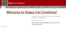 Tablet Screenshot of happycatcreations.weebly.com