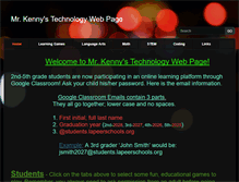 Tablet Screenshot of mrkennytech.weebly.com