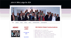 Desktop Screenshot of johnhmills624.weebly.com