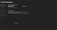 Desktop Screenshot of eventprint.weebly.com