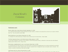 Tablet Screenshot of davidkruh.weebly.com