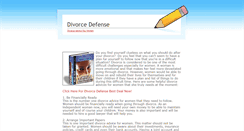 Desktop Screenshot of divorce-advice-for-women.weebly.com